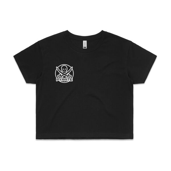 PYRATE CROP TEE (WH LOGO) Thumbnail